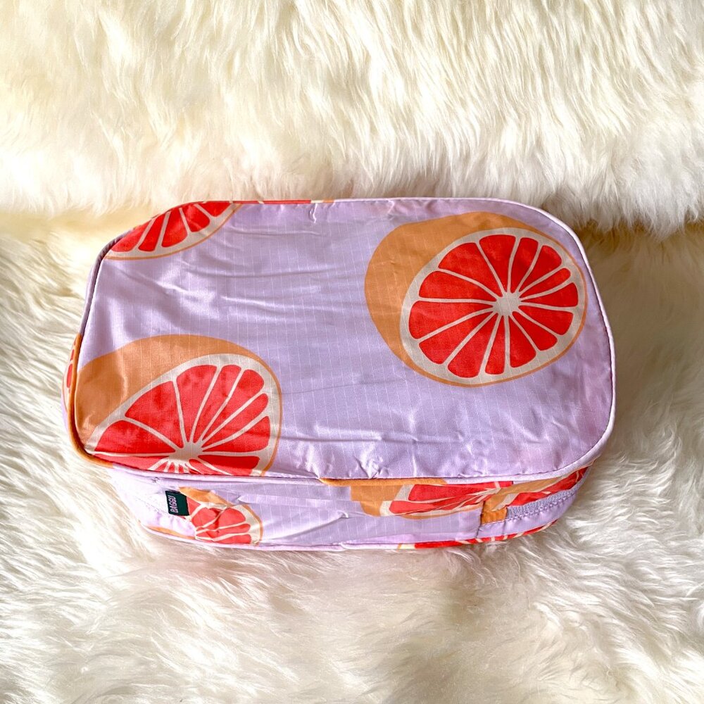 NWOT Baggu Packing Cube Small - Grapefruit (Archive Fruits)